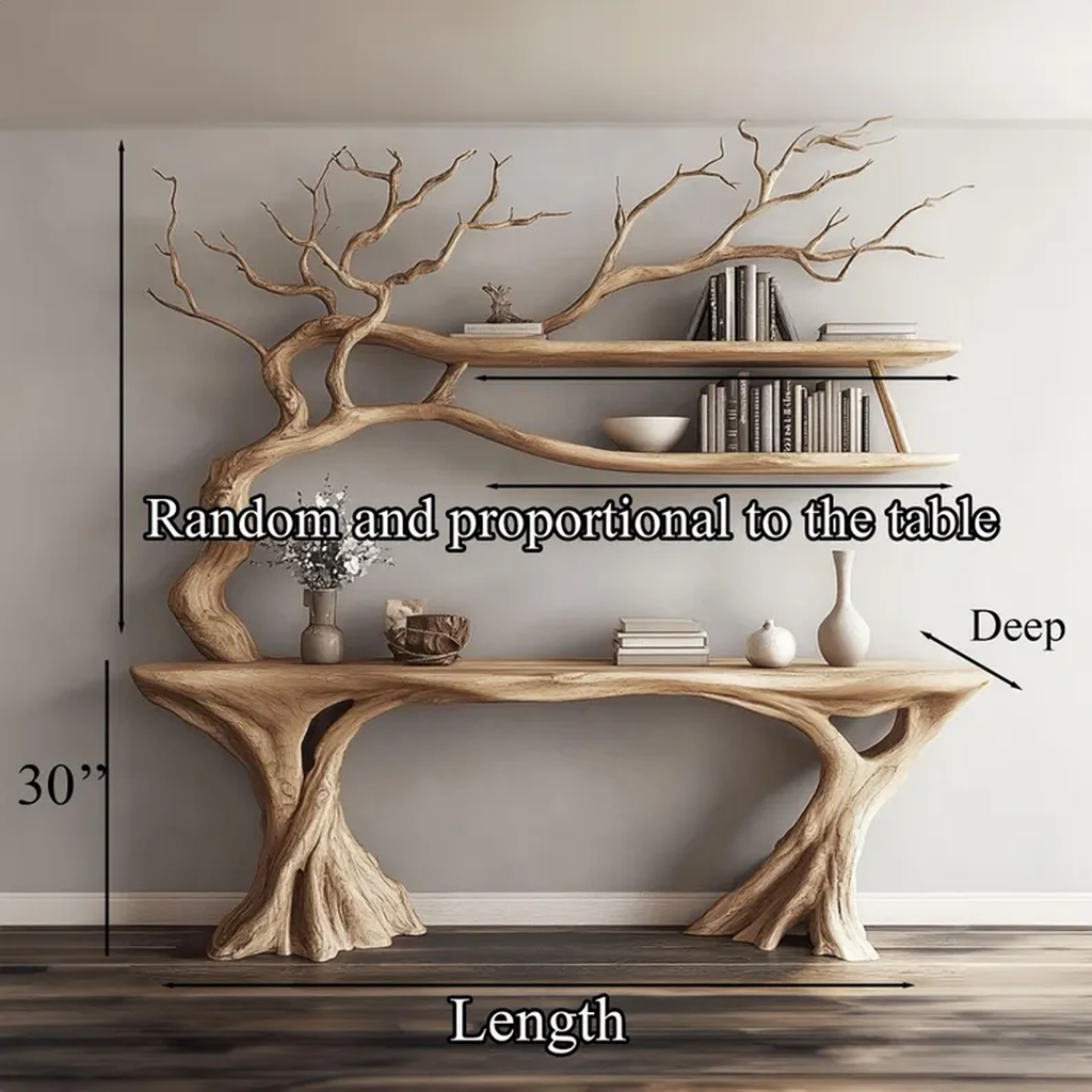 Mid Century Halloween Console Table Living Room - view 5 of 5