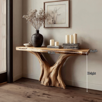 Rustic Console Table Accent Living Room - view 5 of 5