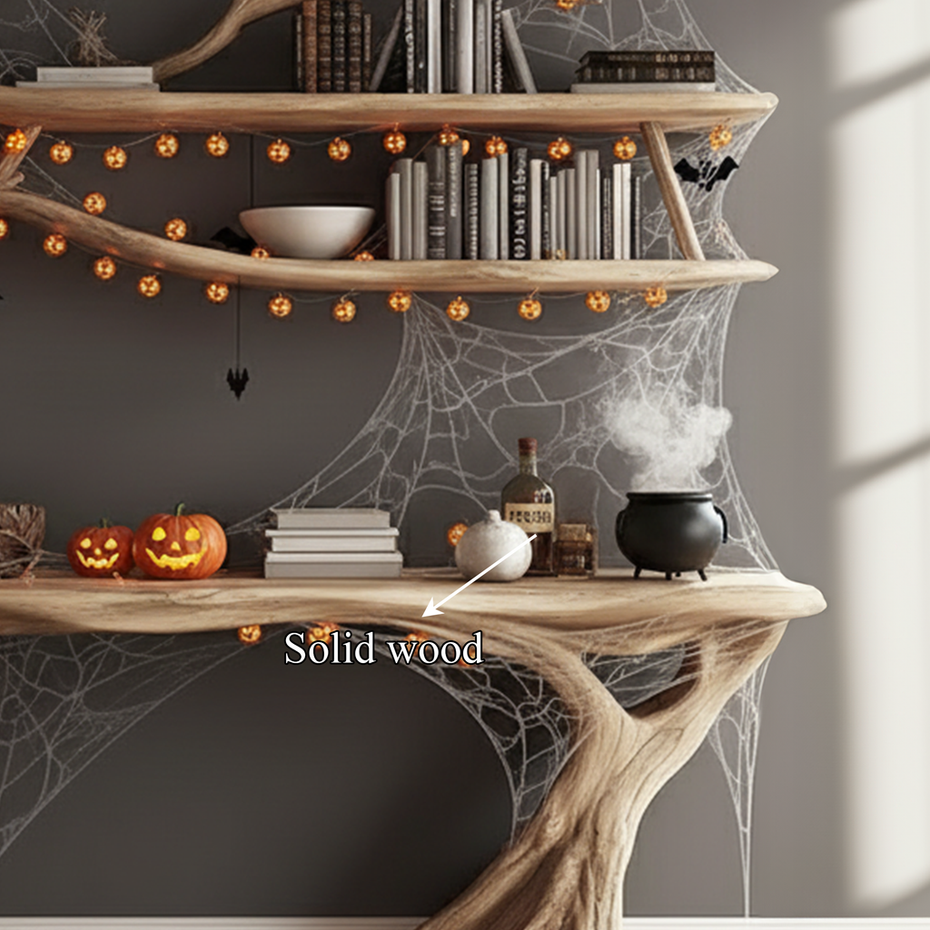 Mid Century Halloween Console Table Living Room - view 4 of 5