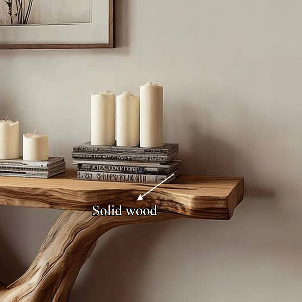 Rustic Console Table Accent Living Room - view 4 of 5