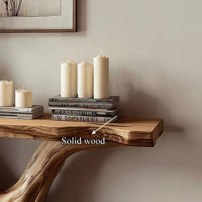 Rustic Console Table Accent Living Room - view 4 of 5