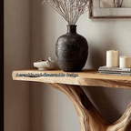Rustic Console Table Accent Living Room - view 3 of 5