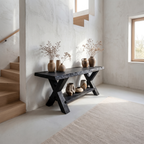 Rustic Console Table Farmhouse Entryway - view 4 of 8