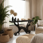 Rustic Coastal Console Table Living Room And Hallway - view 4 of 8