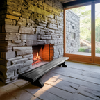 Rustic Live Edge Wood Bench For Entryway Seating - view 4 of 8