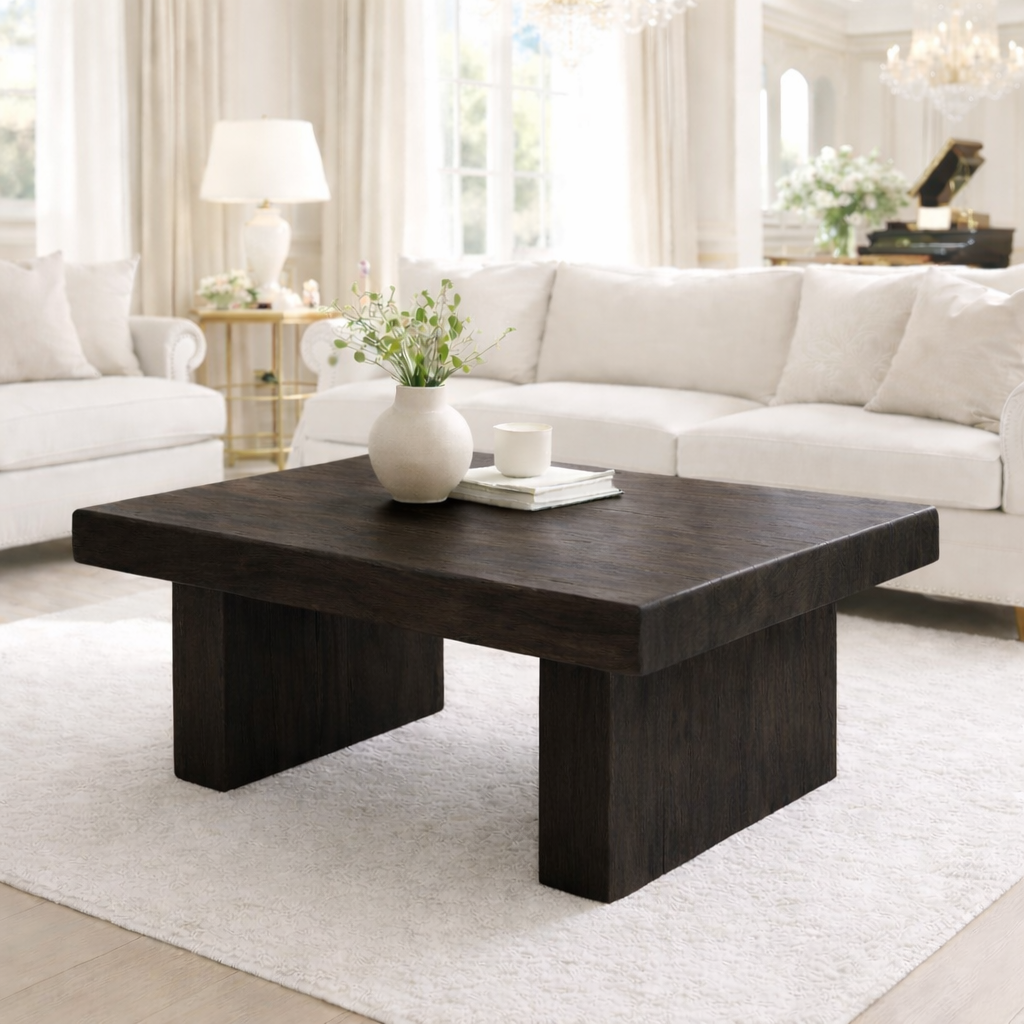 Solid Wood Coffee Table for Modern Living Rooms - view 5 of 9
