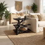 Rustic Tree Bedside Table Bedroom - view 4 of 8