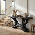 Coastal Rustic Organic Console Table Living Room And Entryway - view 4 of 8