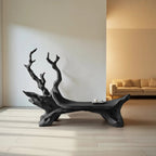 Mid Century Wooden Bench For Modern Living Room Decor - view 4 of 8