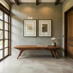Modern Minimalist Entryway Bench For Hallway Or Bedroom Seating - view 6 of 8