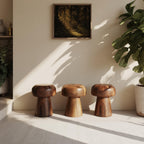 Modern Mushroom Stools For Living Room Or Bedroom - view 1 of 7