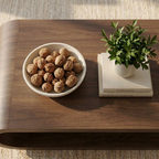 Modern Solid Wood Coffee Table with Curved Base and Storage Shelf for Living Room - view 7 of 10