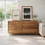 Modern Console Table with Multiple Drawers Storage - view 1 of 7