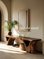 Organic Sculptural Bench For Entryway - view 6 of 8