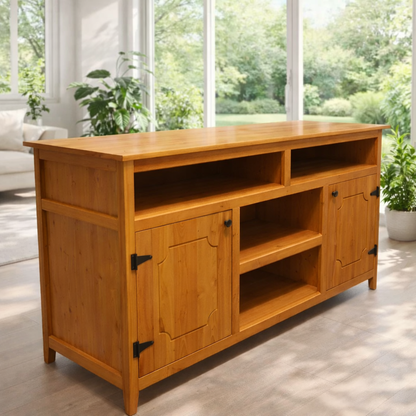 Farmhouse Sideboard Cabinet with Shelves and Door Storage - view 3 of 7