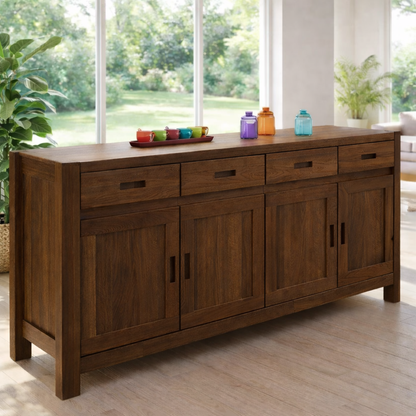 Extra Wide Sideboard Cabinet with Drawers and Door Storage - view 2 of 7