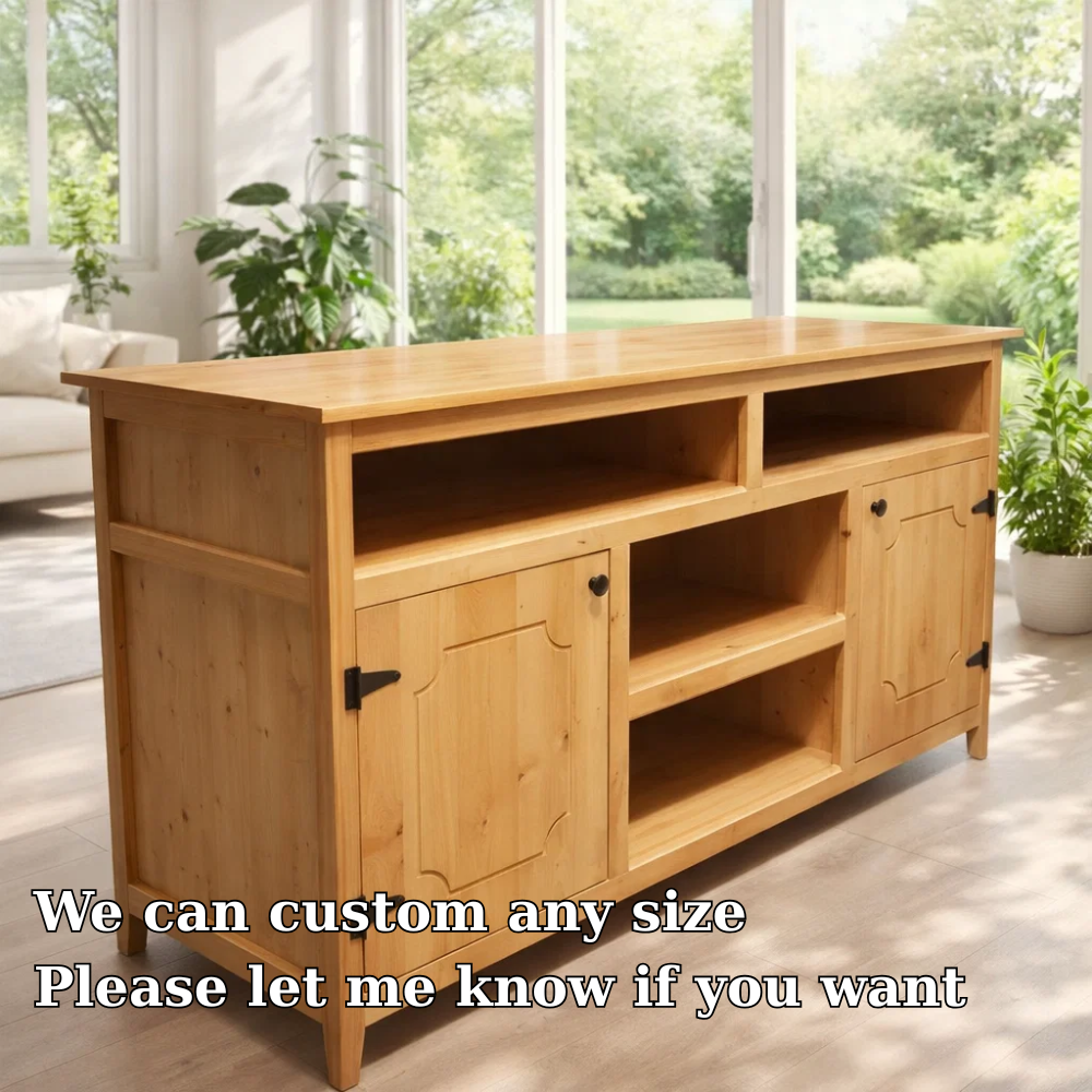 Farmhouse Sideboard Cabinet with Shelves and Door Storage - view 6 of 7