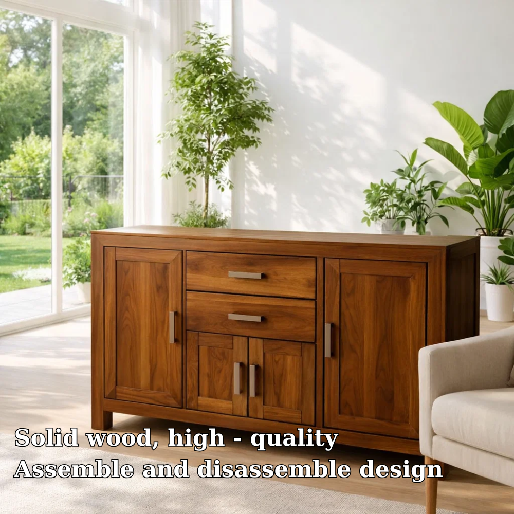 Modern Sideboard Cabinet with Drawers and Door Storage - view 5 of 7
