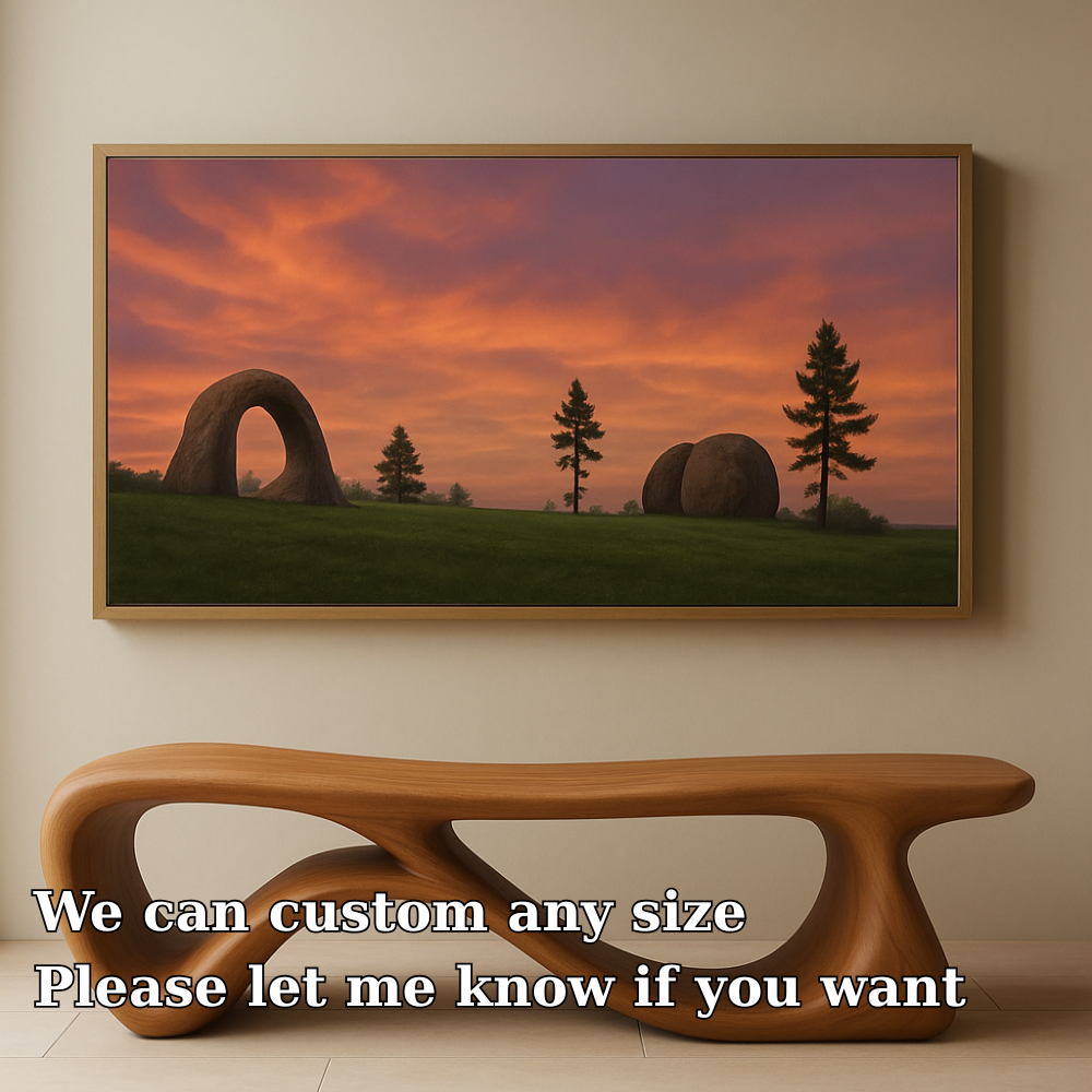 Sculptural Solid Wood Bench – Contemporary Organic Design Wooden Bench - view 5 of 7