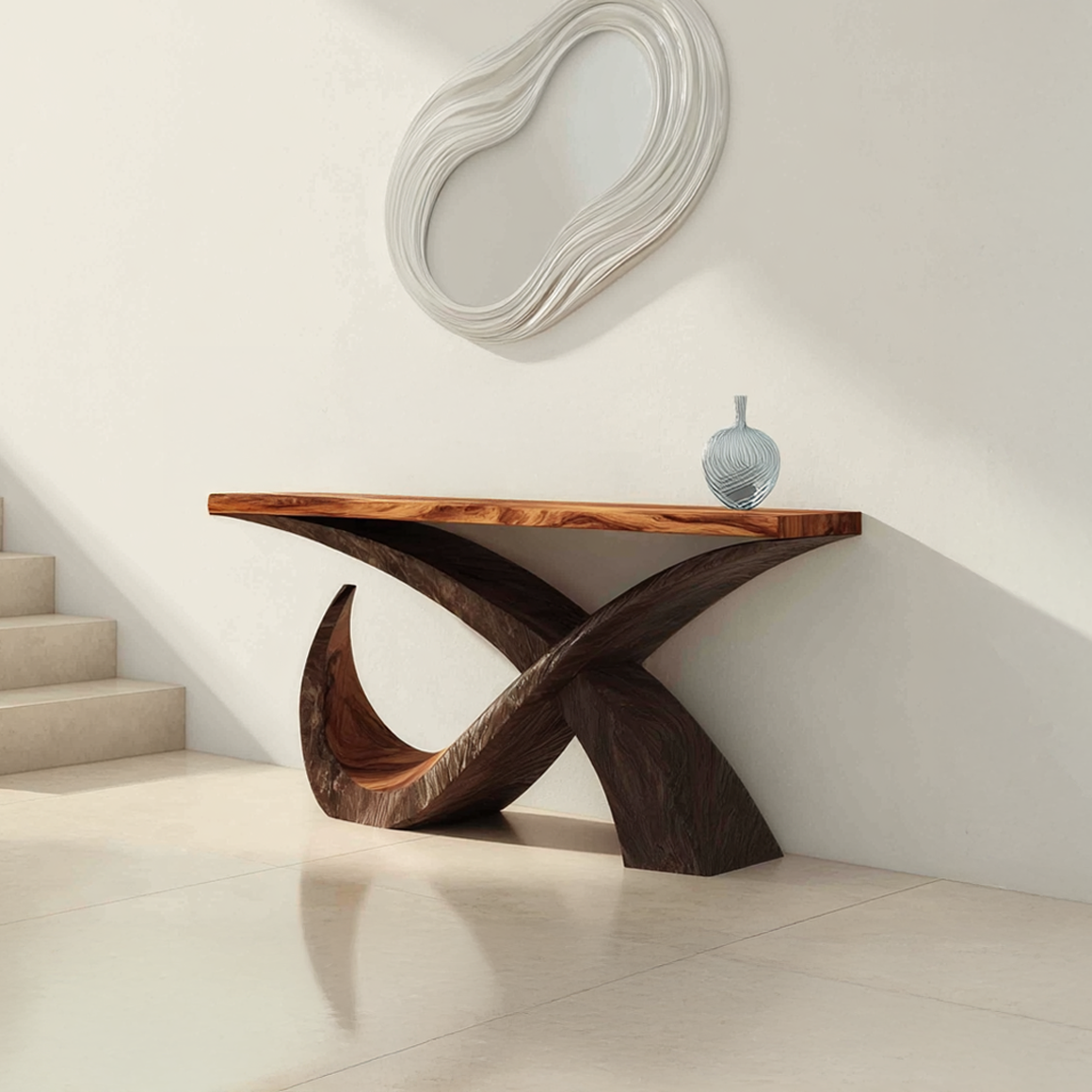 Mid Century Console Table Living Room Entryway - view 1 of 7