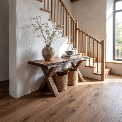 Rustic Console Table Farmhouse Entryway - view 1 of 8