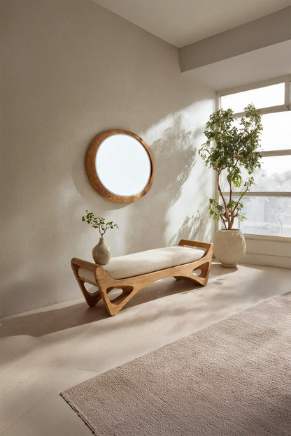 Handcrafted Bedroom Bench For Functional Furniture Styling - view 2 of 7