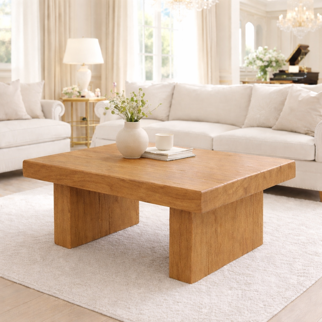 Solid Wood Coffee Table for Modern Living Rooms - view 4 of 9