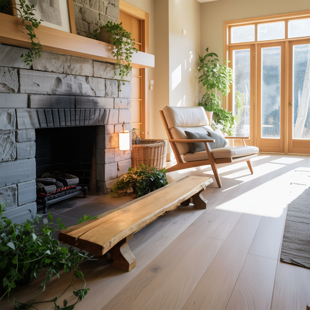 Rustic Live Edge Wood Bench For Entryway Seating - view 5 of 8