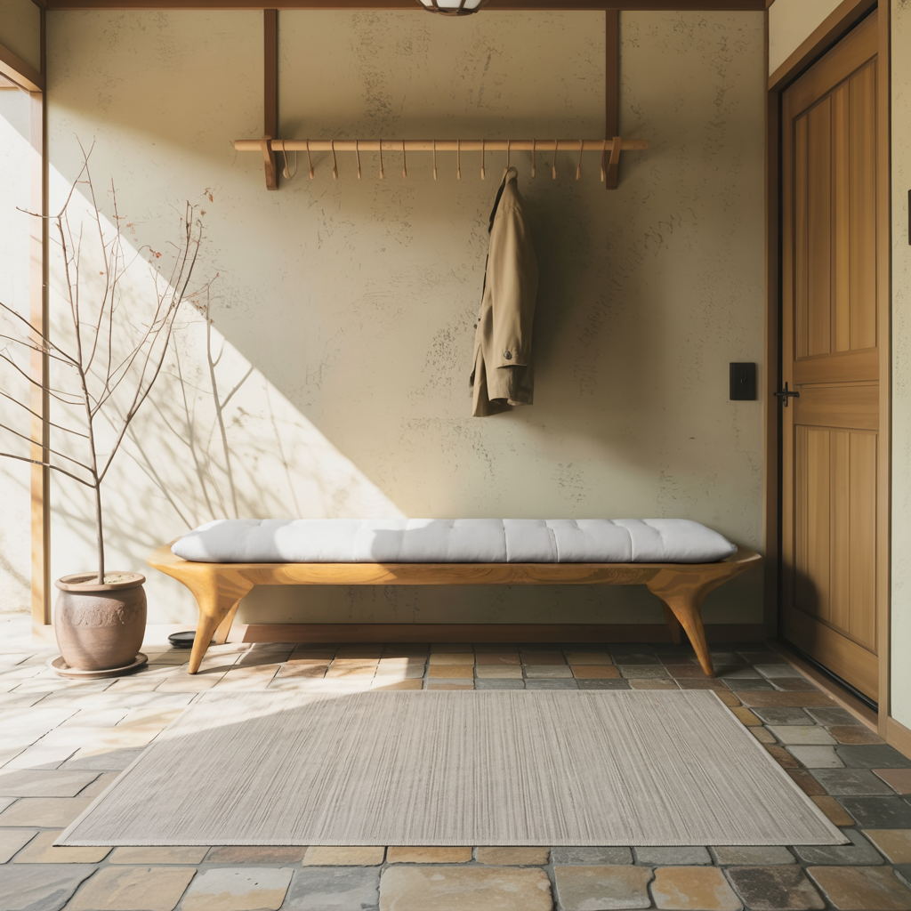 Modern Minimalist Bench For Hallway And Entryway Seating - view 5 of 8
