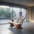 Handcrafted Branch Bench For Living Room Statement Pieces - view 5 of 8