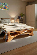 Handcrafted Solid Wood Bench For End-of-Bed Styling - view 7 of 7