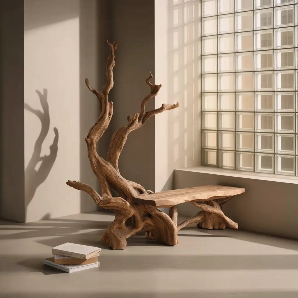 Mid Century Wooden Bench For Versatile Indoor Bench Solutions - view 2 of 8