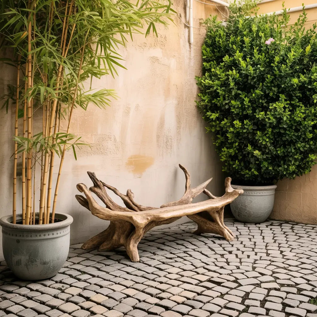 Handcrafted Live Edge Bench For Entryway Design - view 3 of 8