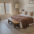 Minimalist End Of Bed Bench For Bedroom Entryway - view 1 of 8
