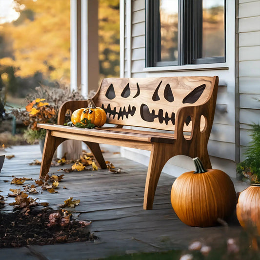 Rustic Wooden Bench For Living Room Vintage Furniture Decor - view 1 of 8