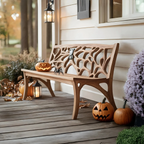 Mid Century Wooden Bench For Living Room And Entryway Furniture - view 1 of 8