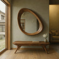 Modern Minimalist Entryway Bench For Hallway Or Bedroom Seating - view 1 of 8