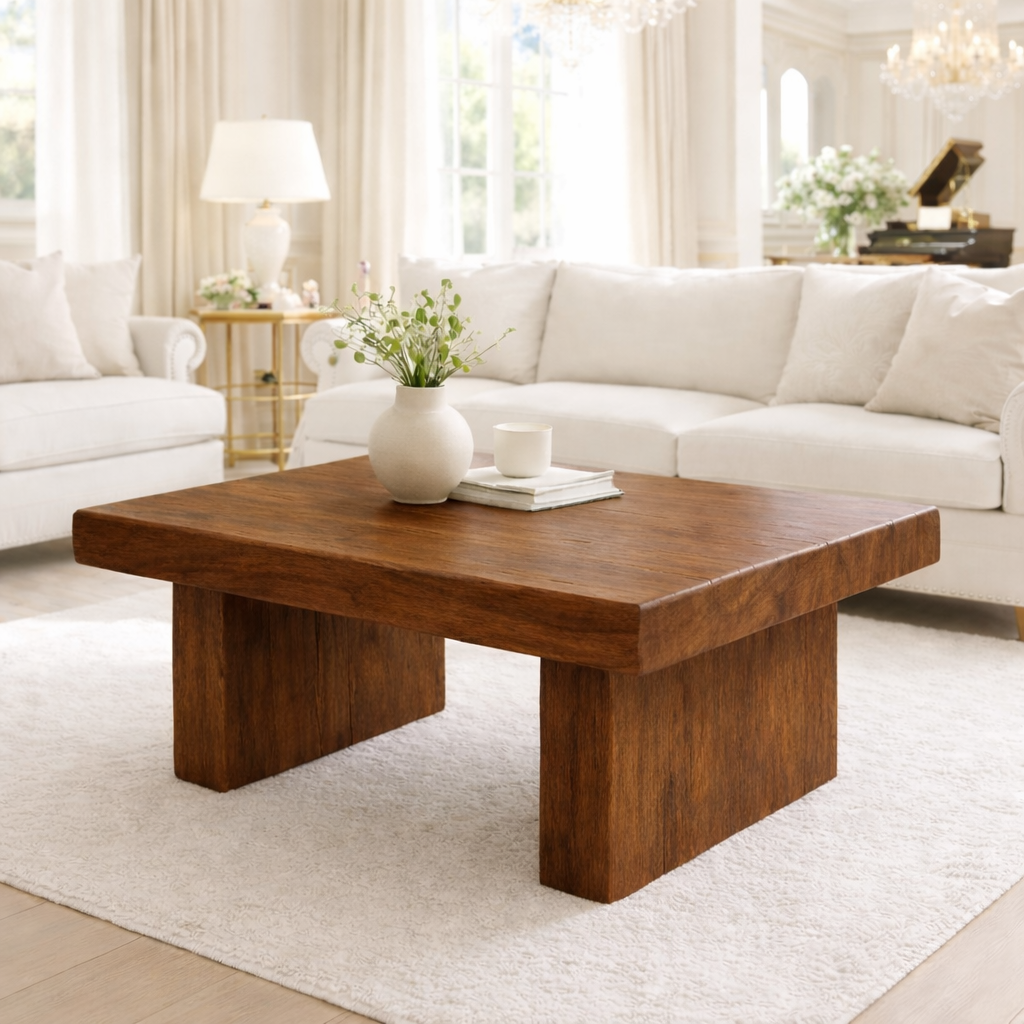Solid Wood Coffee Table for Modern Living Rooms - view 1 of 9