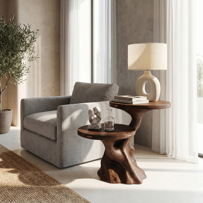 Rustic Side Table Entryway And Living Room - view 7 of 8