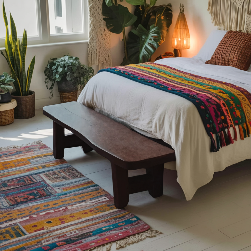 Minimalist End Of Bed Bench For Bedroom Entryway - view 7 of 8